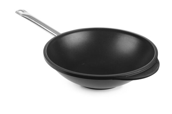 Hendi wokpan | gietaluminium | 320x100 mm | bodem 157 mm|