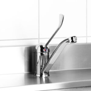 Spoelbak mengkraan met lange hendel, HENDI, 215x54x(H)240mm