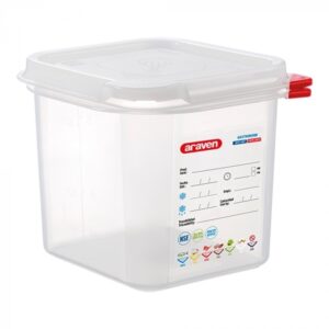 Araven voedsel Containers Polypropyleen in alle maten