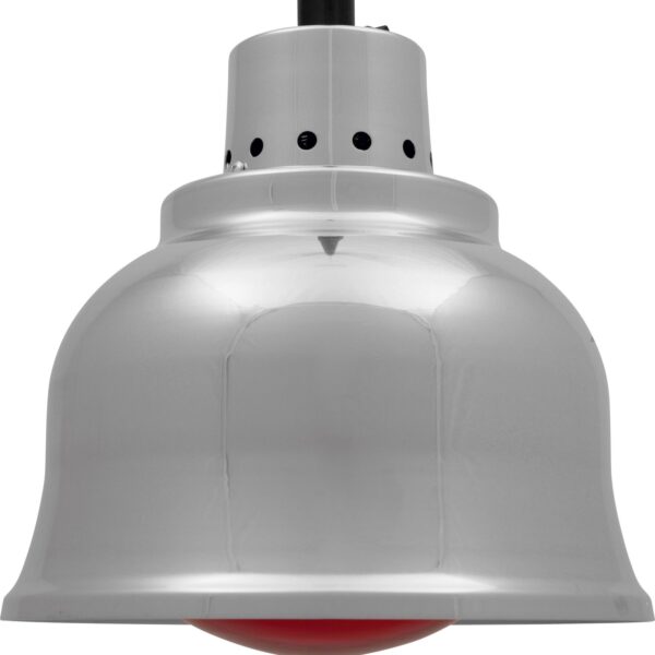 Buffetlamp | Warmhoudlamp | Chroom kleur | Ø 225 mm