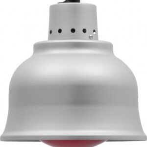 Buffetlamp | Warmhoudlamp | lichte RVS kleur | Ø 225 mm