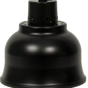 Buffetlamp | Warmhoudlamp | Zwart | Ø 225 mm