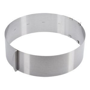 Westmark taartring | Verstelbaar | Ø16~30cm | Per 5 stuks |