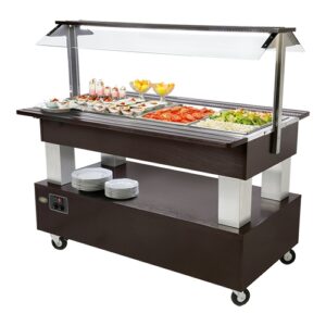 Roller Grill saladebar | 4x 1/1 GN |