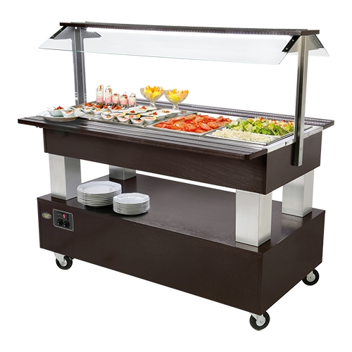 Roller Grill saladebar | 4x 1/1 GN |