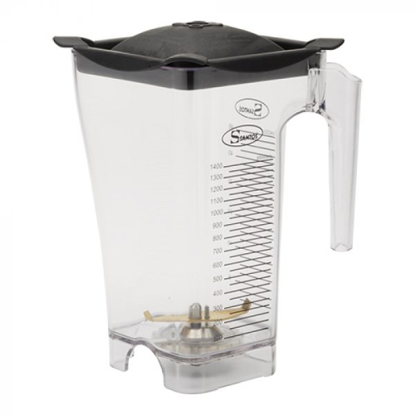 Santos Expert Brushless Blender 62 mengbeker | Met mes en deksel