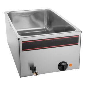 CaterChef bain marie met Aftapkraan | RVS |