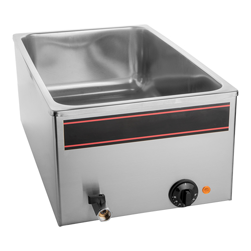 CaterChef bain marie met Aftapkraan | RVS |