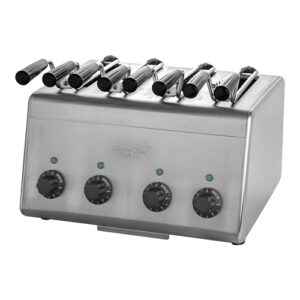 CaterChef tosti apparaat | 4-tangen | RVS |