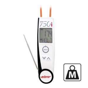 EBRO kern-temperatuurmeter TLC 750i | inklapbaar en infrarood