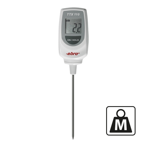EBRO kern-temperatuurmeter TTX 110 | Volledig waterdicht