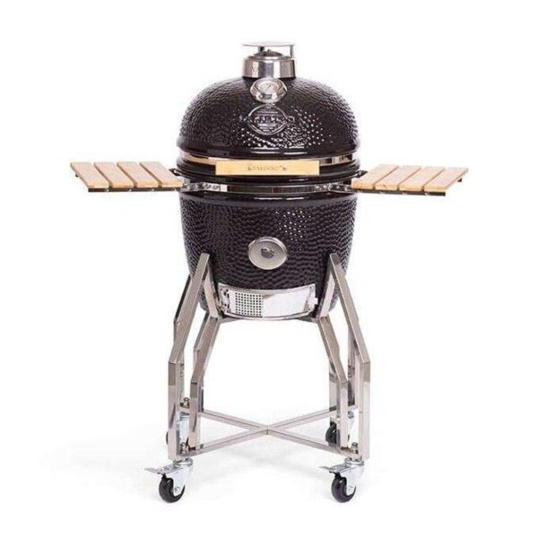 Yakiniku Medium kamado BBQ 16 inch met onderstel en zijtafels