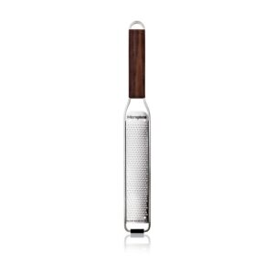 Microplane MASTER luxe zesteur rasp | Walnoothouten handvat | 33 cm