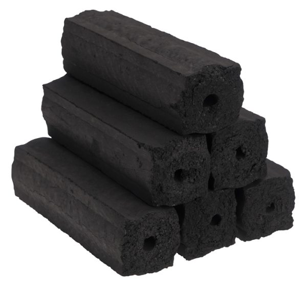 Konro Grill Thaancharcoal 15x4cm Hexagonal Shape 3x Box 6x2.2kg