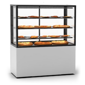Sayl Patisserie stijlvolle warmhoudvitrine INTEGRA CON BASE