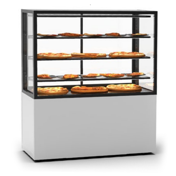 Sayl Patisserie stijlvolle warmhoudvitrine INTEGRA CON BASE