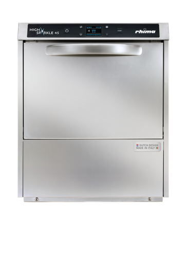 Rhima High Sparkle 45 glazen spoelmachine