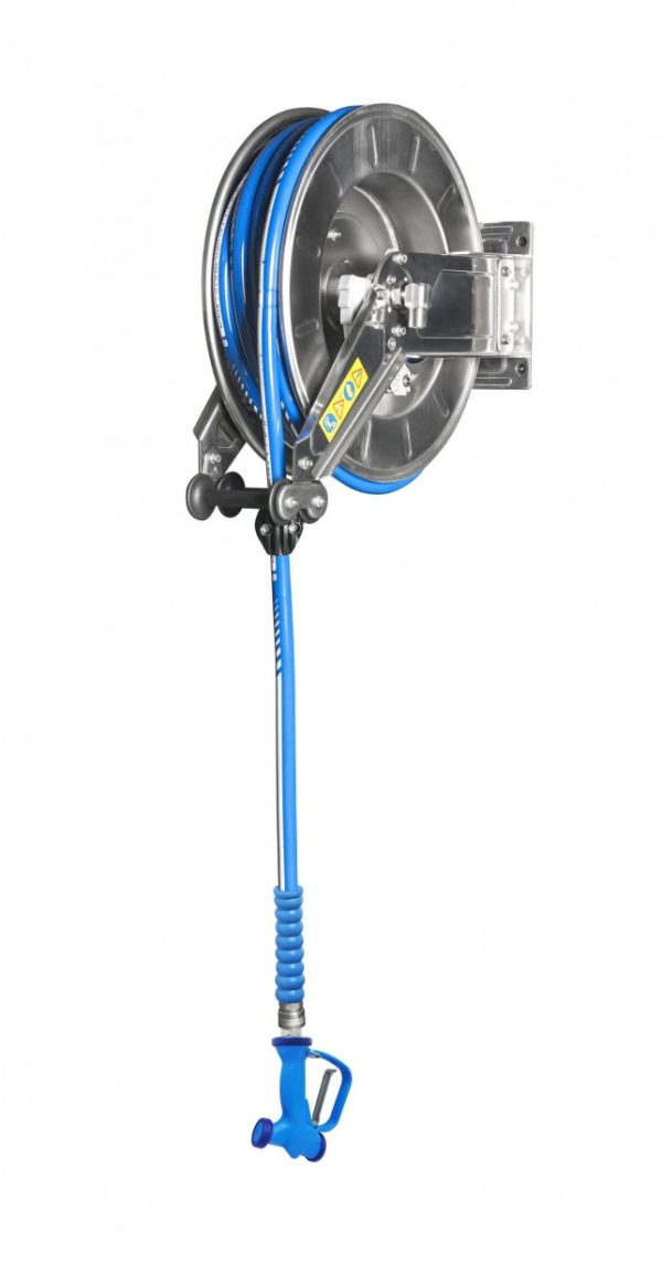 Slanghaspel met Slang 10/15 meter + Pistool