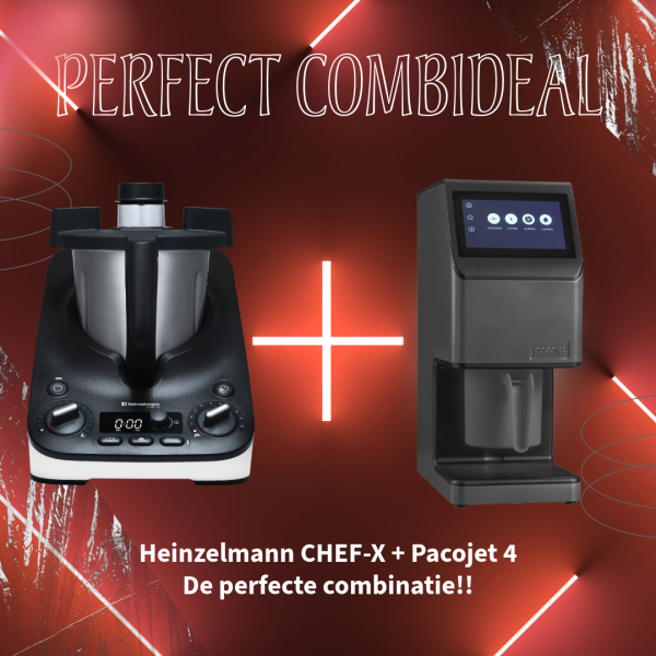 Pacojet 4 en Heinzelmann CHEF-X de perfecte combinatie!