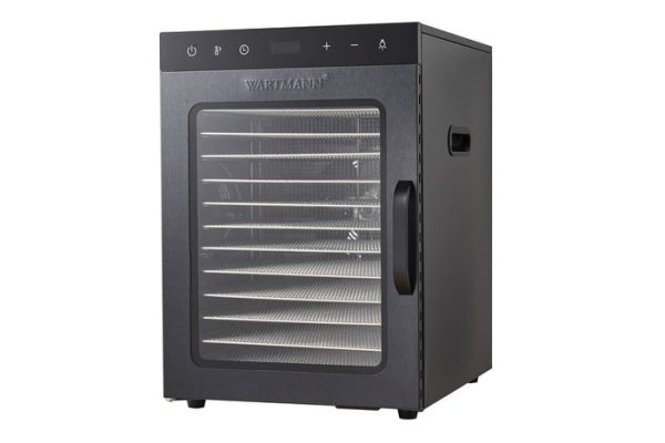 Wartmann matzwarte WM-2512 DH professionele 12 laags droogoven