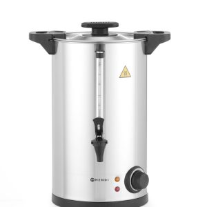 Warme dranken ketel enkelwandig, HENDI, ≈ 65 kopjes in 40 min., 10L, 220-240V/1500W, 340x315x(H)430mm