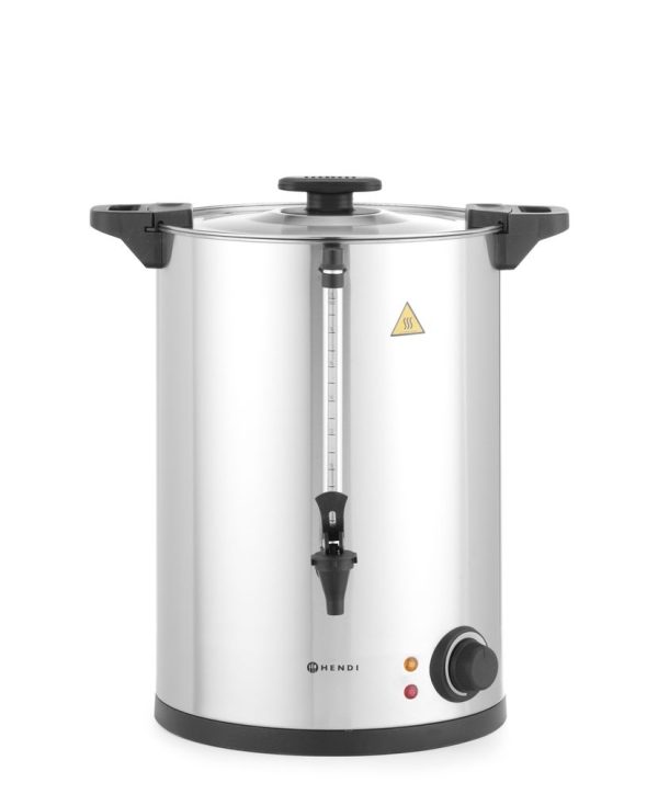 Warme dranken ketel enkelwandig, HENDI, ≈ 130 kopjes in 42 min., 20L, 220-240V/2500W, 415x382x(H)480mm