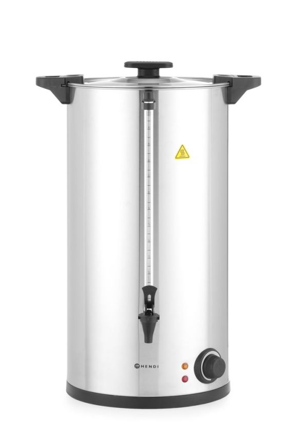 Warme dranken ketel enkelwandig, HENDI, ≈ 200 kopjes in 65 min., 30L, 220-240V/2500W, 415x382x(H)620mm