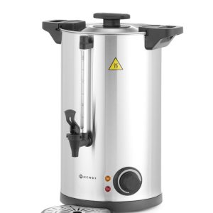 Warme dranken ketel dubbelwandig, HENDI, ≈ 60 kopjes in 40 min., 9L, 220-240V/1500W, 340x315x(H)430mm