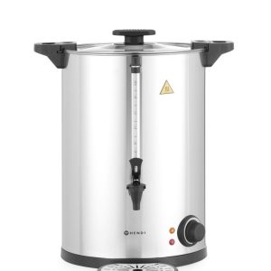 Warme dranken ketel dubbelwandig, HENDI, ≈ 120 kopjes in 37 min., 17L, 220-240V/2500W, 415x382x(H)480mm