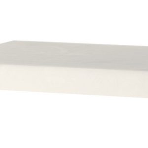 Hakblok HDPE, HENDI, Wit, 500x400x(H)50mm