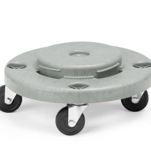 Trolley voor ronde afvalbak, AmerBox, past op 691403, ⌀400x(H)165mm