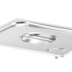 Deksel voor GN containers met siliconenrand, HENDI, Profi Line, GN 1/2, 265x325mm