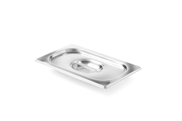 Deksel gastronormbak 1/4 RVS HENDI Profi Line | 265x162mm