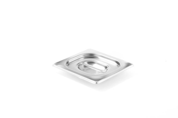 Deksel gastronormbak 1/6 RVS HENDI Profi Line | 176x162mm
