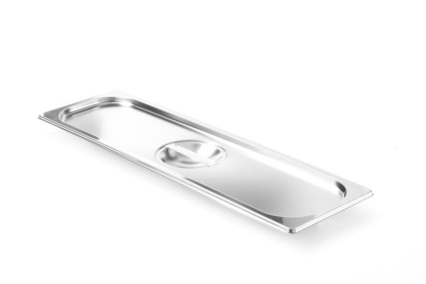 Deksel gastronormbak 2/4 RVS HENDI Profi Line | 530x162mm