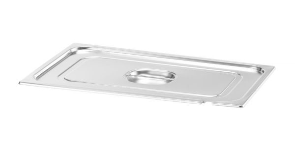 Deksel gastronormbak 1/1 lepeluitsparing HENDI | RVS, 530x325mm