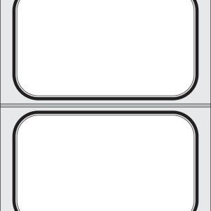 Traysealer matrix, HENDI, 2x container 178x113 mm