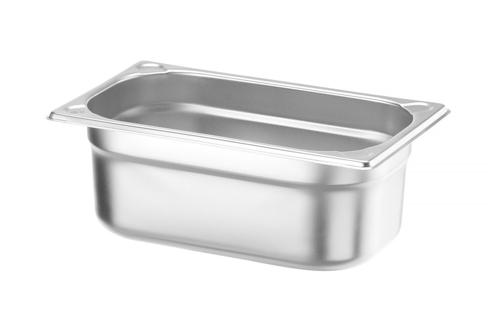 Gastronormbak 1/4 RVS HENDI Kitchen Line | 2,8L, (H)100mm