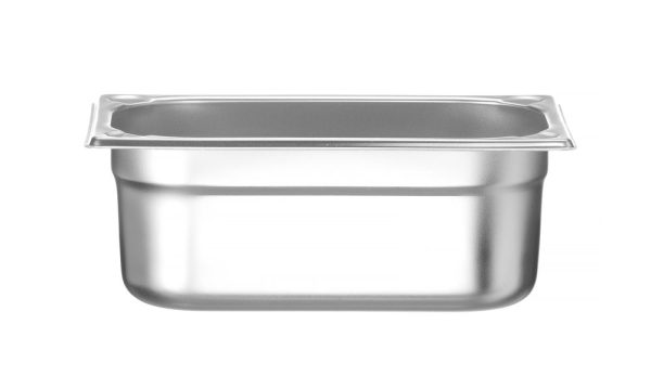 Gastronormbak 1/4 RVS HENDI Kitchen Line | 2,8L, (H)100mm