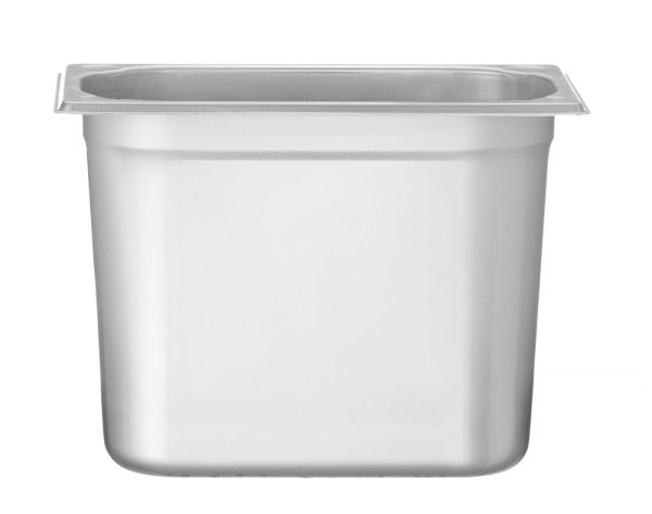 Gastronormbak 1/4 RVS HENDI Kitchen Line | 5,5L, (H)200mm