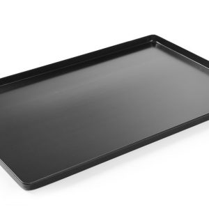Gebaktray , HENDI, Zwart, 600x400x(H)20mm
