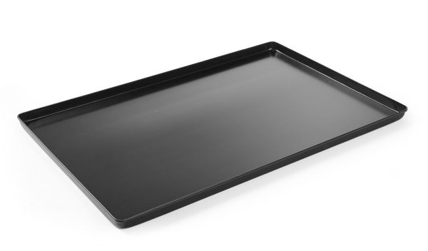 Gebaktray , HENDI, Zwart, 600x400x(H)20mm