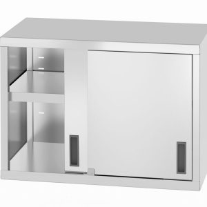 Hangkast – gelast, met schuifdeuren, HENDI, Profi Line, 800x400x(H)600mm