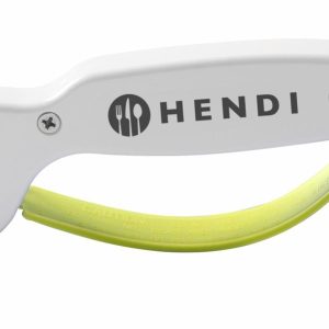 Messenslijper, HENDI, Wit, 140x15x(H)65mm