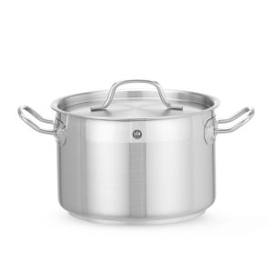 Kookpan middel - met deksel, HENDI, Profi Line, 4L, ⌀200x(H)130mm