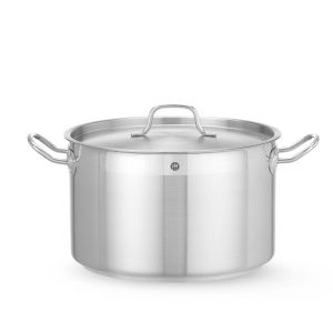 Kookpan middel - met deksel, HENDI, Profi Line, 10,3L, ⌀280x(H)170mm