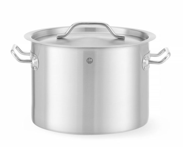 Kookpan middel - met deksel, HENDI, Budget Line, 9L, ⌀250x(H)180mm