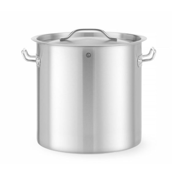 Kookpan hoog - met deksel, HENDI, Budget Line, 21L, ⌀300x(H)300mm