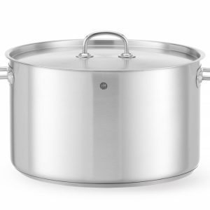 Kookpan middel - met deksel, HENDI, Kitchen Line, 15L, ⌀320x(H)190mm