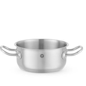 Kookpan laag - zonder deksel, HENDI, Kitchen Line, 1,4L, ⌀160x(H)75mm